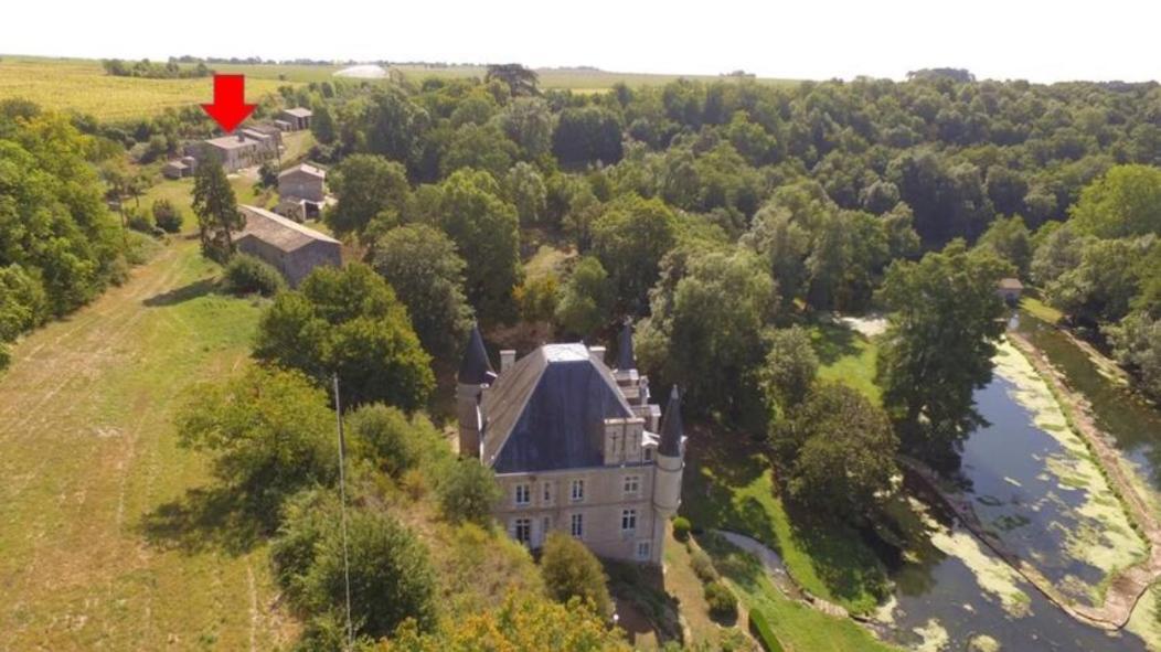 Chateau Des Loups - Les Cedres Bleus Echire Exterior photo
